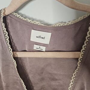 Wilfred Lavender Lace-Edged Chemise